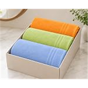 BENAVJI Hand Towel 21 x 14 CM | Ultra Soft & Super Absorbent Quick Dry Bath Towel for Men, Women & Kids | Multipurpose Bathroom, Gym & Travel Towel Pack of 3