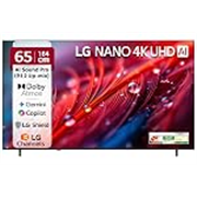 LG 164 cms (65 inches) U8 AI Series 4K Ultra HD (3840 x 2160) Smart webOS LED TV 65NU870BPLA 2026