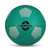 Nivia Home Play Mini Football for Kids, Soft & Lightweight Toy Ball, Safe for Indoor Play, Size – 3 (Teal Green), Pack of 1