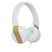 Zebronics Storm Wired On Ear Headphone with 3.5mm Jack, Built-in Microphone for Calling,1.5 Meter Cable, Soft Ear Cushion, Adjustable Headband,Foldable Ear Cups(White)