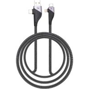 ZEBRONICS USB Type C Cable 2 A 1 m ZEB-UCLC65B (Compatible with Mobile, Tablet, Computer, Black, One Cable, USB Type C To USB Type C, 65 W)