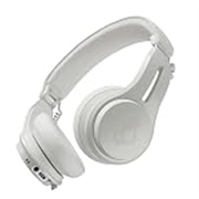 Skullcandy Icon ANC On-Ear Wireless Bluetooth Headphones – Active Noise Cancelling, 97.5dB 60Hr Battery + Rapid Charge, Mic, Stay-Aware Mode, iOS & Android – Bone