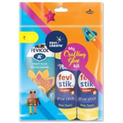 Fevicreate My Crafting Glue Kit for School Projects, Art & Craft Set 5 yrs+