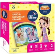 Fevicreate Chhota Bheem Sand and Sequins Art Kit – Ideal Gift for Kids 5+