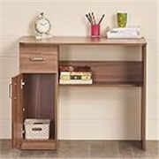 Home Centre | Quadro NXT Cosco Study Desk | Engineered Wood, Melamine Finish | Walnut