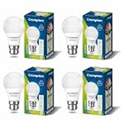 Crompton Dyna Ray LED Bulb | 5W | Cool Day Light | B22 Base | 180 Degree Coverage | 4kV Surge Protection | 440V High Voltage Protection | Pack of 4