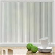 Fluted GlassFilm Window Film Window Sticker Glass stickerFor Privacy, Sun Control, Decor for Home, Office & Bathroom (16 Inch X 48 Inch)