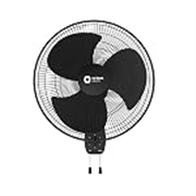 Orient Electric Wall 97 | High Speed Wall Fan for Home | 100% Copper Motor | 90 Degree Oscillation with Tilt Mechanism | 3 Speed Pull Cord | Thermal Overload Protection | Military Grade Guard | Black