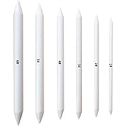 Freedy 6 PCS Blending Stumps and Tortillions Paper Art Blenders for Student Artist Charcoal Sketch Drawing Tools(B)