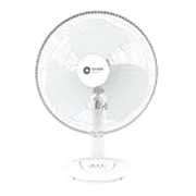 Orient Electric 400 mm Table 77 | High Speed Table Fan for Home|100% Copper Motor with Thermal Overload Protection | 90 Degree Oscillation | 3 Speed Control | Military Grade Guard | White