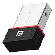 Portronics Wiplug 150 WiFi USB Mini Adapter Supports Wireless Data Upto 150 Mbps, Hotspot Adaptor, IEEE 802.11 b/g/n Support,Advanced WPA/WPA2 Security Encryption, Plug & Play Setup (Black)