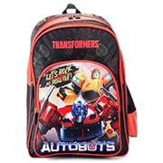 STRIDERS Transformer School Backpack for Kids | Durable Lightweight Spacious Bag | Padded Comfortable Straps | Marvel Superhero Design | Ideal for School Travel & Play