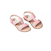 SANDALS Kids Footwear for Girls Comfortable Casual & Function | PU Material | Design BG2482 | Velcro Closure | 3-3.5 Years | Pink | UK 7, Euro 26