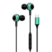 Honeywell Suono P70 Wired in Ear Earphones with Built in Mic 10mm*2 Drivers, Noise Cancelling and Ultra HD Mic, IPX4, Voice Assistant Enabled, HD Sound & Clear Audio, Type C Compatible, 1.2 Mtr
