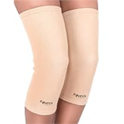 FOVERA Knee Cap for Men & Women, Knee Compression Sleeve for Pain Relief | Support and Pain Relief During Sports, Gym, Running (Size – XL, 1 Pair)