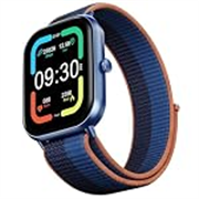 Fire-Boltt Ninja Call Pro Max Nyluxe Smart Watch 2.01″ with Bluetooth Calling, Voice Assistance, SpO2 & Heart Rate Monitor, 120+ Sports Modes, IP67 Waterproof, Smart Watch for Men & Women – Blue