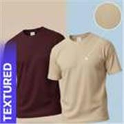 Fashion Globe Self Design Men Multicolor T-Shirt
