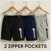 enstore Men Multicolor Basic Shorts