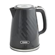 Tower Electric Kettle 1.7L Strix Controller 360° Base Grey