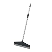 Nayasa Blade Wiper Length 41cm | Heavy Duty Bathroom & Floor Cleaning Wiper with Long Handle Plastic & Rubber Blade | Suitable for Home, Office, Kitchen, Tiles & Wet Floors | Grey