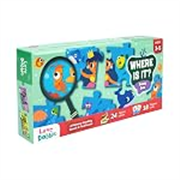 Underwater Jigsaw Puzzles for Toddlers | Where is it? Sassy Sea – LoveDabble | Sea Animals Flashcards for Kids | Learning Toys & Puzzles for Kids | Birthday Gifts for Boys and Girls