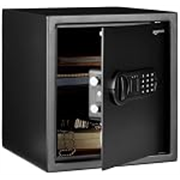 Amazon Basics Digital Safe With Electronic Keypad Locker For Home , Gross Capacity – 39L (Net – 34L), Black