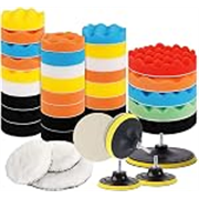 DIY Crafts With 1x Density Felt Pad, 5″inch Kit, 18x Mini Buffing Polish Detail Polisher Pads On Rotary Tools,Cordless Drill, Polisher Tool for Tight Area De (With 1x Density Felt Pad, 5″inch Kit)