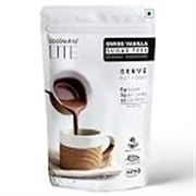 Cocosutra Sugar-Free Swiss Vanilla Drinking Chocolate (200g) | Hot or Cold | Keto & Vegan | 10 Cups