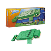 Nerf SuperSoaker Minecraft Turtle Water Blaster, Pull Back, Branded Holi Pichkari Water Gun (Multicolor)