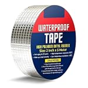 Zista Super Strong Adhesive Waterproof tape Permanent Repair Roof Water Leakage Solution Rubber Foil Suitable for Roof Leak, surface Crack, Window Sill Gap, Boat Sealing, Tank Leak