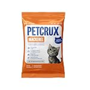 Petcrux Dry Kitten Cat Food, Mackerel Fish Flavor, with Omega 3 & 6 and Taurine, Complete & Balanced Nutrition for Growing Kittens, Trial Pack 50 g