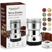Nima Grinder Electric Coffee Grinder, Mini Grinder Machine for Kitchen, Coffee Bean Grinder Electric, Mini Mixer Grinder Electric, Chutney Grinder, Masala Mixer Grinder Small, Mixer for Home