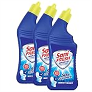 Sani Fresh Toilet Cleaner- 1L x (Pack Of 3) | Advanced Thicker Formula | Removes Toughest Stains | Provides Long Lasting Freshness
