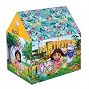 Ratna’s Dora Kids Play Tent House, Jumbo Size Indoor Outdoor Use, 110 x 96 x 74 cm Tent for Kids 2+ Years