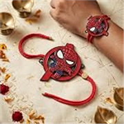 Marvel Spider-Man Metal Fidget Spinner Rakhi | Officially Licensed | 2 in 1 Toy and Rakhi | Rakhi for Boys, Bhaiya, Bhai | Raksha Bandhan Gift