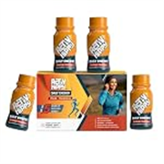 ActivHippy Daily Energy Drink Shots | With 75 mg Natural Caffeine | No Added Sugar | Ginger Lemon Flavour| Pack of 4 x 60 ml