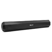 TRONICA OctaneBar 10W Portable Bluetooth Soundbar Speaker, Rechargeable, 8H Battery Backup, Signature Sound, USB/SD Card/Aux/FM Radio, Type C Fast Charging, for TV/Mobile/PC (Black)