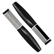 TEMPERIA (1pc) Foot Scrubber for Dead Skin – 3 Sided Pedicure Kit for Women – Feet File Scrub Tools, Heel Scraper Filer & Leg Cleaner Brush – Easy to Carry Travel Friendly (HF343)
