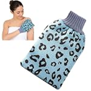 TEMPERIA Exfoliating Body Scrub Glove for Women & Men for Bathing (1pc) | Unisex Bath Scrubber Loofah Exfoliator Gloves | Deep Cleansing, Dead Skin Removal (MN03)