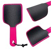 TEMPERIA (1pc) Foot Scrubber for Dead Skin – Double Sided Pedicure Kit for Women – Feet File Scrub Tools, Heel Scraper Filer & Leg Cleaner Brush – Easy to Use (Multicolour) (HF747)