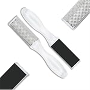 TEMPERIA (1pc) Foot Scrubber for Dead Skin – Double Sided Pedicure Kit for Women – Feet File Scrub Tools, Heel Scraper Filer & Leg Cleaner Brush – Easy to Carry Travel Friendly (HF579)