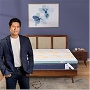 Livpure Smart Ortho Duos Topper| HR Profile Foam with Flat Side Reversible use | High GSM Fabric Zipper Cover| Stretch Strap Fit for Upto 10″ Mattress | Single Bed (72x36x2) inch, 2 Years Warranty