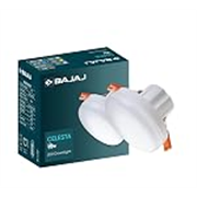 Bajaj Polycarbonate Celesta LED Deep Downlight 9W | for Smaller Spaces | LED Back-Lit Technology | Blue (Pack of 1)