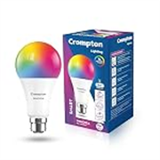 Crompton Immensa 9W Bluetooth Enabled Smart Bulb B22 | Bluetooth connectivity only | 16 million Colours |White Tunable & Dimmable |App-Control | Music Sync| Perfect light for all occasions|Pack of 1