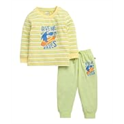 BUMZEE Boys Cotton Full Sleeves T-Shirt & Pyjama Set (Peb10384391)
