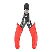 Eastman Wire Stripper Precision Wire Cutter High Carbon Steel, Hardened Jaws, Cutting Plier Lightweight 130 mm Design, Single Color Sleeve Pack of 5 (E-2024)