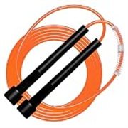 Zero Gravity Skipping Fitness Rope & Gym Skipping Rope For Men & Women Jump Rope For Workout & Exercise Sports Fitness Adjustable Jump Rope For Speed Skipping Lightweight (Orange)