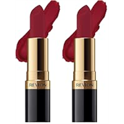 REVLON Super Lustrous Matte Lipstick, 80% Conditioning Ingredients, intance color, Waterproof, Long-Lasting, 100% Vegan Lipstick, It Is Royal (033), 4.25 gm (Pack of 2)