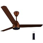 Colorbot Knoxx BLDC Ceiling Fans 1200mm | BEE 5 Star Rated Power Saver | AeroQuiet+ Technology | 370 RPM | Remote Control (Boost, Timer, LED, Reverse Mode) | 4 Years Warranty (Cocoa Brown)