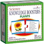 Science Knowledge Boosters Plants | 24 Match-Up Puzzle Cards | Plant Parts Vocabulary Activity | Conforms to National Curriculum | Educational Card Game Ages 6+
